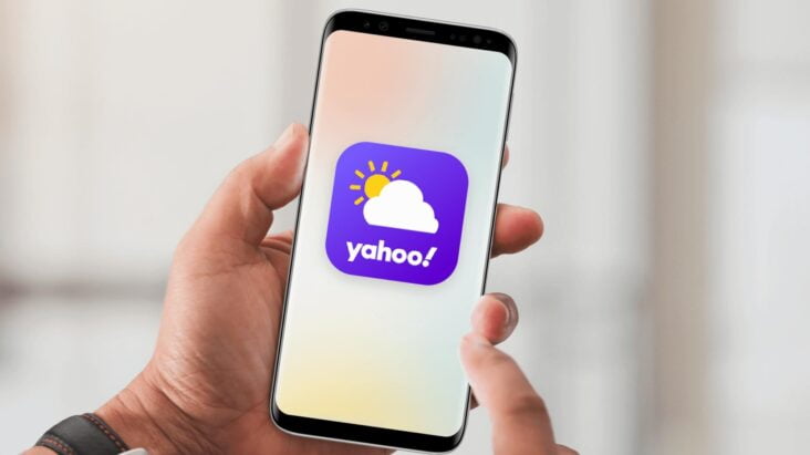 Yahoo weather app main image